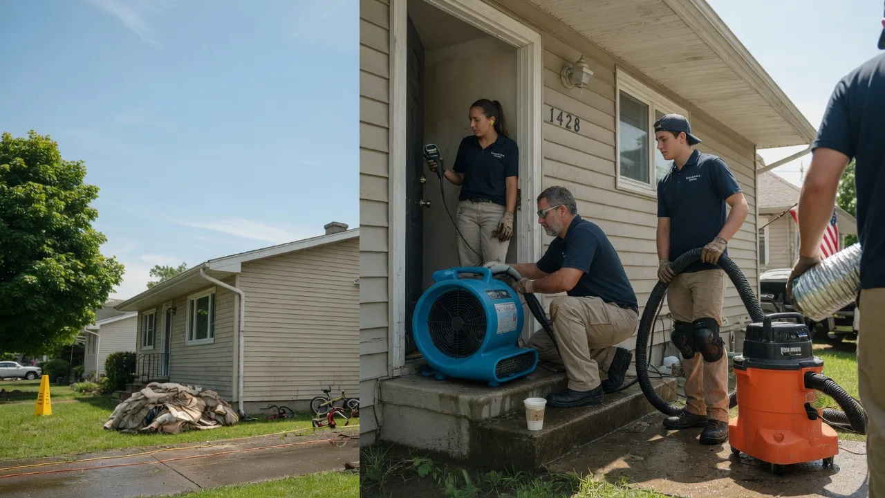 Water Damage Restoration in Bonita, LA near me